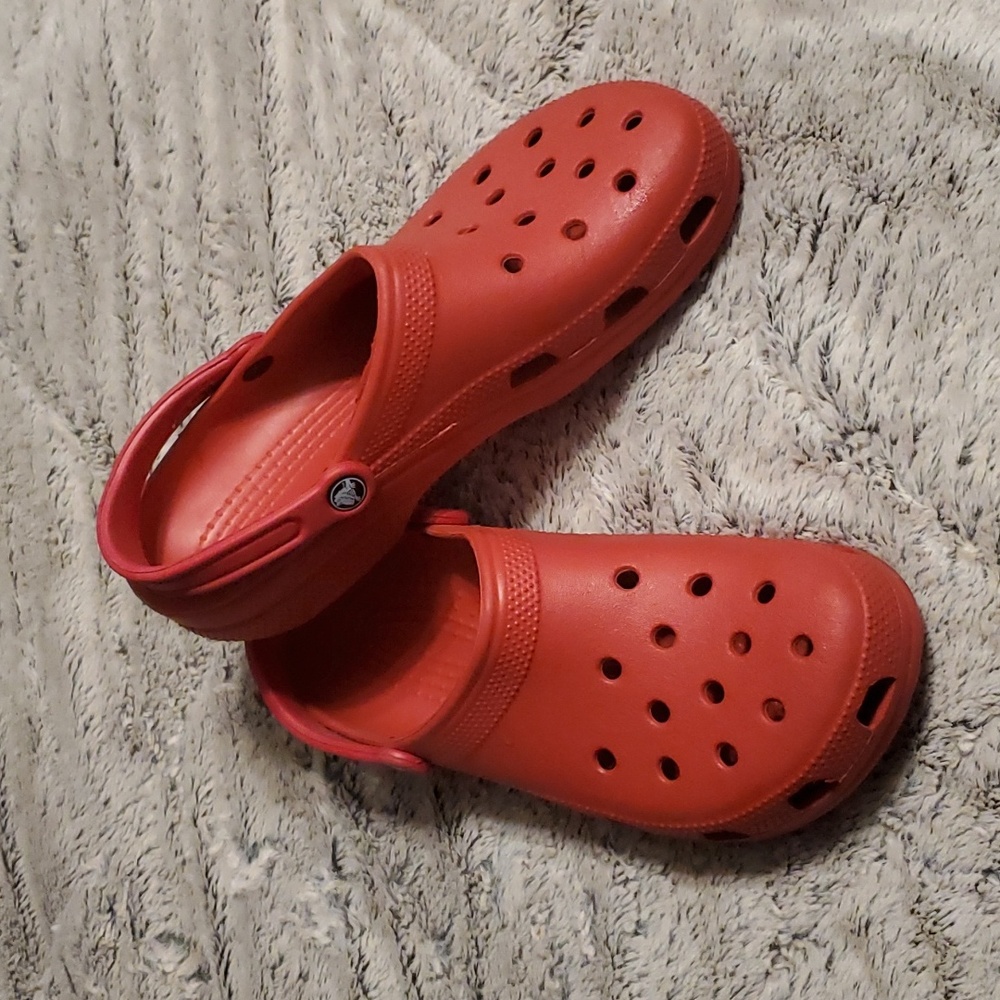 CROCS Red Men's Sandals